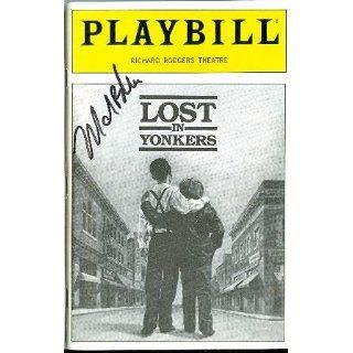 Mercedes Ruehl Autographed Playbill Program Lost in