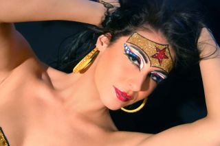 Xotic Eye Sexy Wonder Woman Makeup Costume