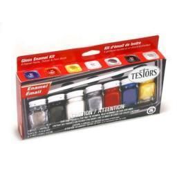  Model Paint Products 9115X Enamel Kit Household 6 Colors