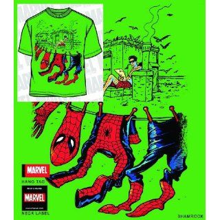 SPIDER MAN AIR DRY KELLY GREEN PX T/S MED (C 0 1 3