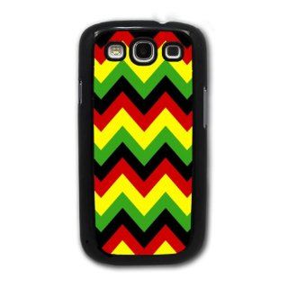 Jamaican Me Crazy Chevron   Samsung Galaxy S3 Cover, Cell