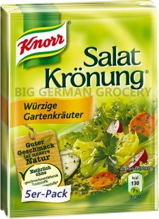 Knorr Germany Salatkroenung Spicy Garden Herbs