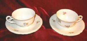 Germany US Zone Tea Set Saucer Cup Teapot Tea Pot Porcelain IJB