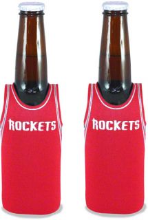 Houston Rockets Bottle Jersey Koozie 2 Pack