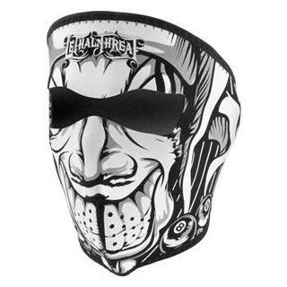 Zan Headgear Face Mask Lethal Threat   One size fits most/Jester