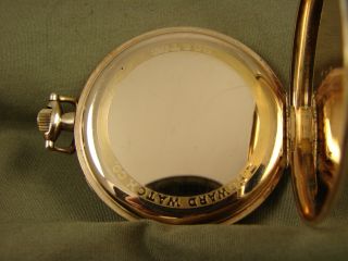 RARE Early 1900s E Howard Co Gold Filled Pocket Watch Simple Elegance
