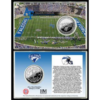Air Force Academy Falcons Stadium Silver Coin Card from