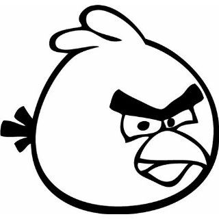 Angry Birds Decal 6 Inch Green Vinyl Decal Sticker  