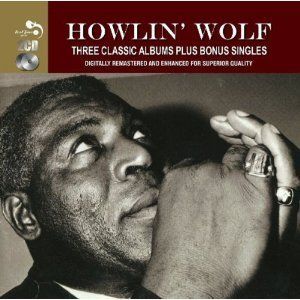 Howlin Wolf THREE CLASSIC ALBUMS PLUS BONUS SINGLES Remastered NEW