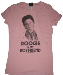 Doogie Howser Is My Boyfriend Pink Juniors Shirt DGJS1012