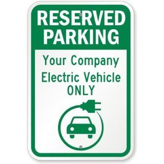 Reserved Parking, [Your Company], Electric Vehicle Only