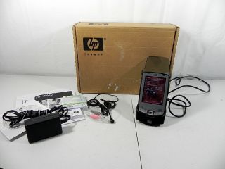 HP iPAQ PDA Pocket PC HX2495 with Dock and Manuals