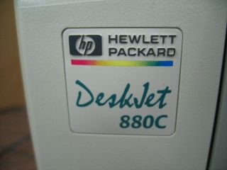HP C6409A Deskjet 880C Series Color Inkjet Printer