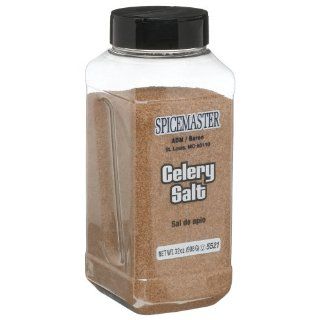 Spicemaster Celery Salt, 32 Ounce Plastic Canisters (Pack of 3