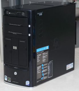 HP m8430f Core2 Quad Q6600 2 40GHz 4GB No HD Media Center Desktop TV