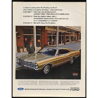 1967 Ford XL Hardtop 3 Cold Facts Print Ad (9220) Home