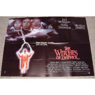 The Witches Of Eastwick   Movie Poster   Cher   30 x 40
