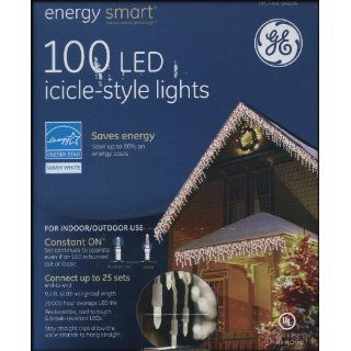 Ge Energy Smart 100 LED Icicle style Warm White Lights