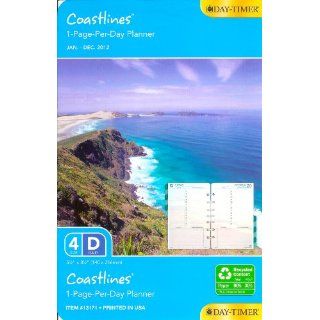Day Timer Coastlines 1 page per day planner, 5 1/2 x 8 1/2