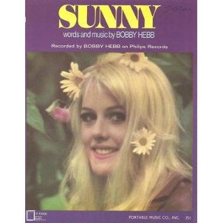 Sheet Music Sunny Bobby Hebb 102 