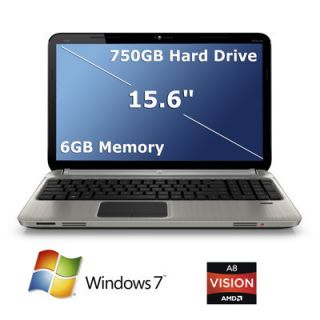 Laptop HP Pavilion DV6 6c40us AMD Quad Core A8 3520M, 6GB Ram DDR3
