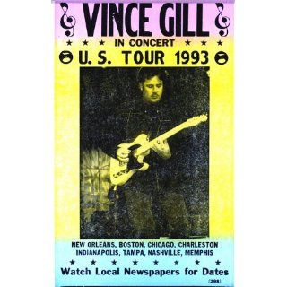 Vince Gill US Tour 14 X 22 Vintage Style Concert Poster