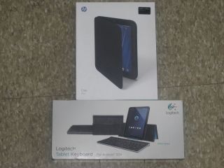 Logitech Tablet Keyboard for Android 3 0 and HP Touchpad Case