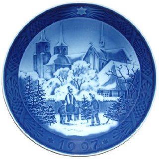 Royal Copenhagen Annual Hand Decorated Christmas Plate
