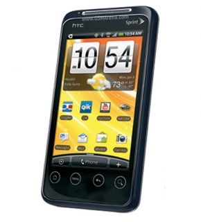HTC EVO Shift 4G Sprint Android Smartphone 5MP Camera GPS Wi Fi Blue B