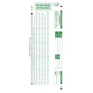 Scantron Form No. 882 e