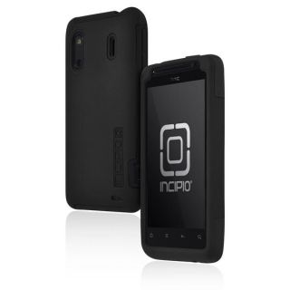 Black Incipio HT 205 HTC EVO Design 4G Hero s Silicrylic Case Cover