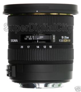 Sigma 10 20mm F 3 5 EX DC HSM Lens for Canon 202101 085126202545