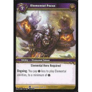 Heroes of Azeroth   Elemental Focus #108 Mint English) Toys & Games