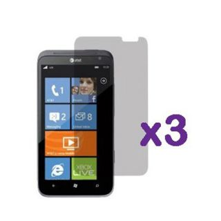  Pack Screen Protector Cover Film for HTC Titan II Crystal Clear
