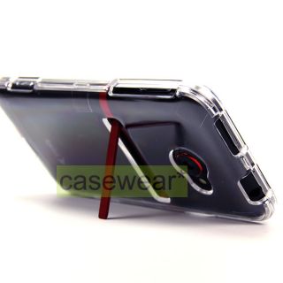Crystal Clear Hard Case Faceplate Cover for HTC EVO 4G LTE Sprint