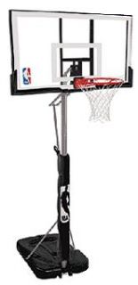 Spalding Portable Basketball System 72307PR 52 inch Acrylic Backboard