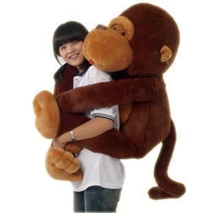 Giant Huge Big Stuffed Animal Soft Plush Monkey Doll Plush Toys