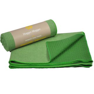 Lime Green Hugger Mugger Yoga Mat Towel 24x 68