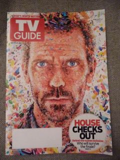 Hugh Laurie House TV Guide Magazine