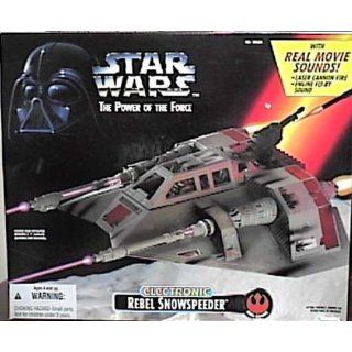 Star Wars Power of the Force Electronic Rebel Snowspeeder