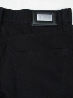 Hugo Boss Straight Leg Alabama Jeans 100 Cotton Black 33 x 30 Perfect