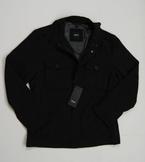 Hugo Boss Black CHELESTE1 US Black Jackets New $295