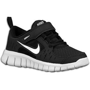 Nike Free Run 3   Boys Preschool   Running   Shoes   Black/White/Wolf