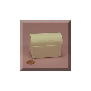 200ea   4 X 2 3/4 X 3 Vanilla Emboss Linen Chest Box