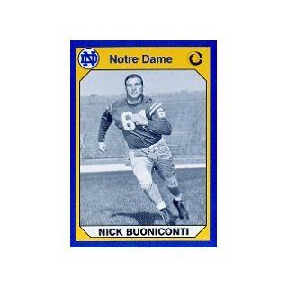 1990 Notre Dame 200 #112 Nick Buoniconti Sports