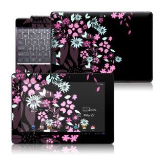 Dark Flowers Design Skin Decal Cover Sticker for Asus