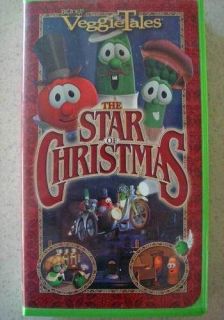 Big Ideas Veggie Tales The Star of Christmas Video VCR Tape VHS
