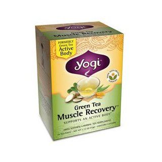 Yogi Tea Green Tea Muscle Recovery