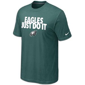 Nike NFL Just Do It T Shirt   Mens   Philadelphia Eagles   Jade Green