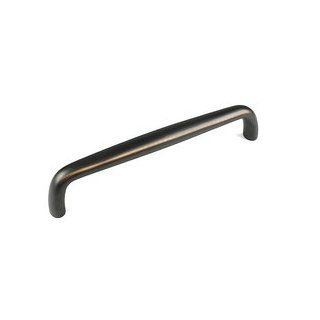 Solid Brass Appliance Pull, 10 Inch Drill Centers, Weathered Bronze